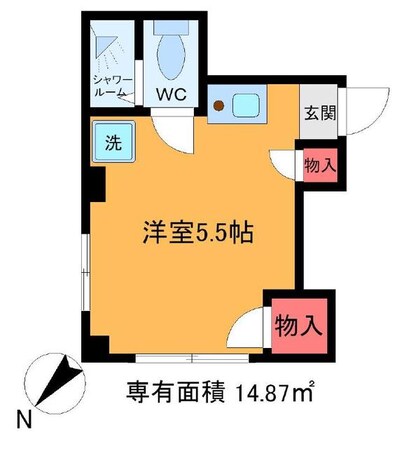 フラットリットの物件間取画像